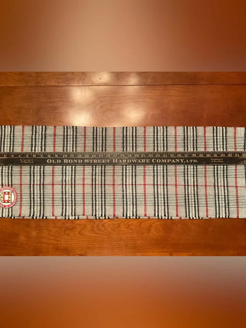 Wash U Plaid Scarf